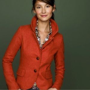 J Crew Iconic Bella Herringbone Blazer size 0